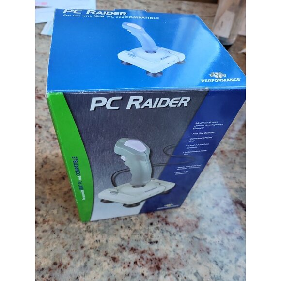 PC Raider Joystick For PC Retro Gaming Vintage Win95/DOS NEW In Box! - Picture 5 of 8